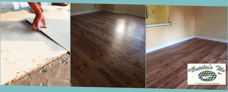 Hardwood flooring installation